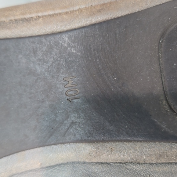 Tory Burch Womens Leather Carrie Ballet Flats shoes sz 10M - Picture 15 of 16